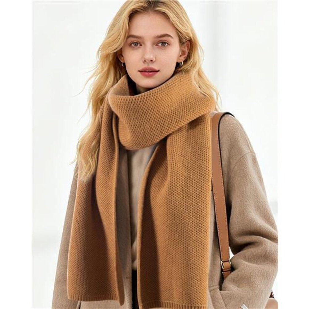 Women's Long Knit Scarf Winter Chunky Scarfs Warm Big Wrap Thick Winter Fashion